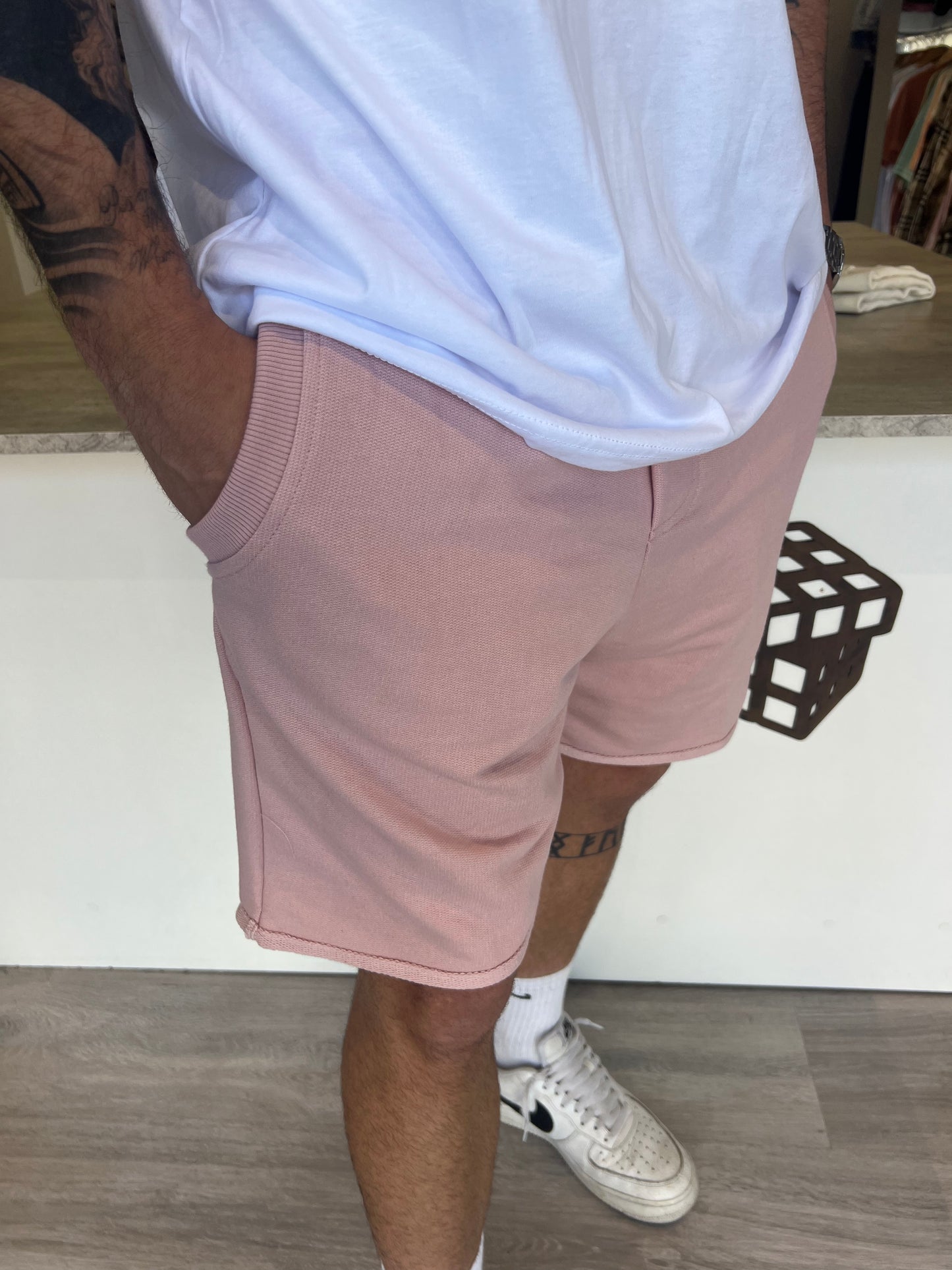 Bermuda Deportiva Rosa