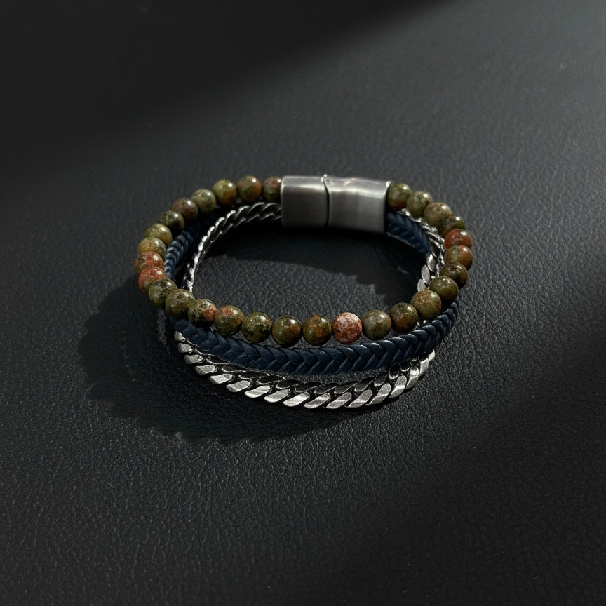Pulsera triple Green