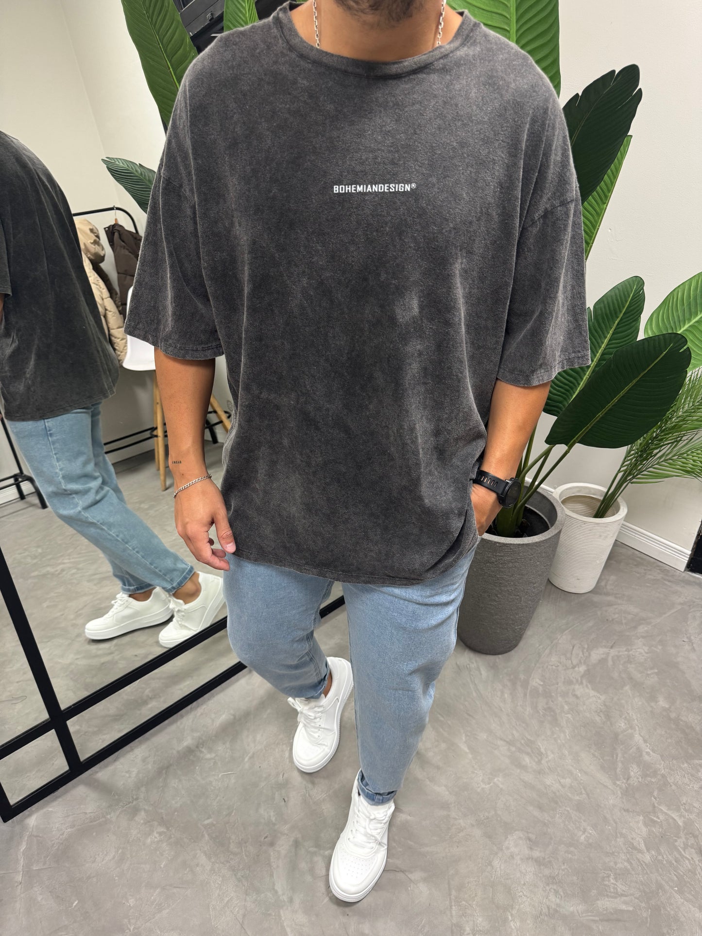 Remera Over Lavada