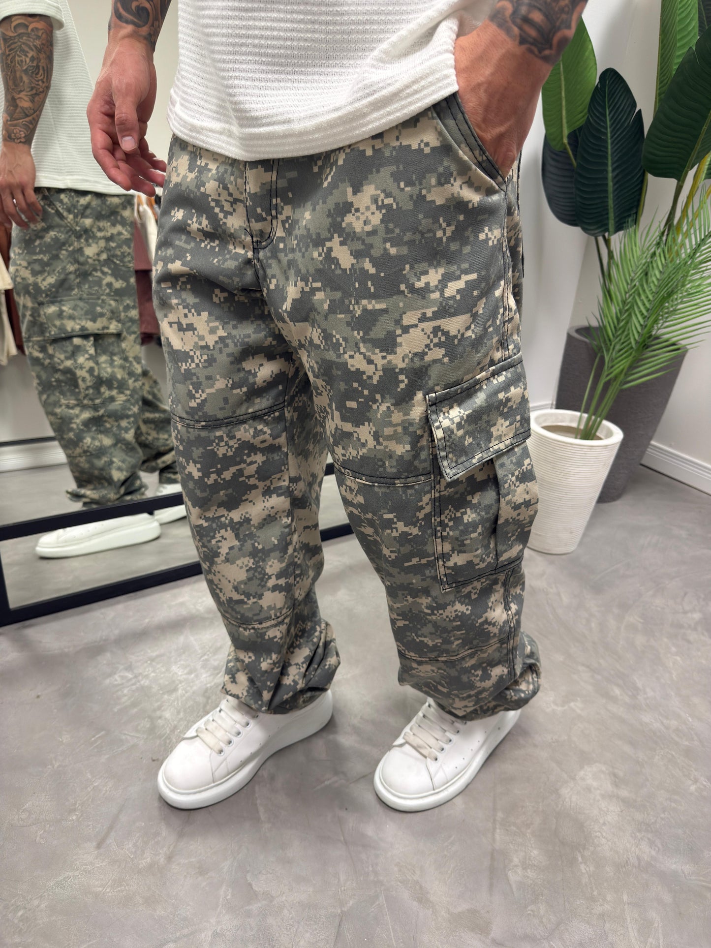 BAGGY Cargo Camuflado