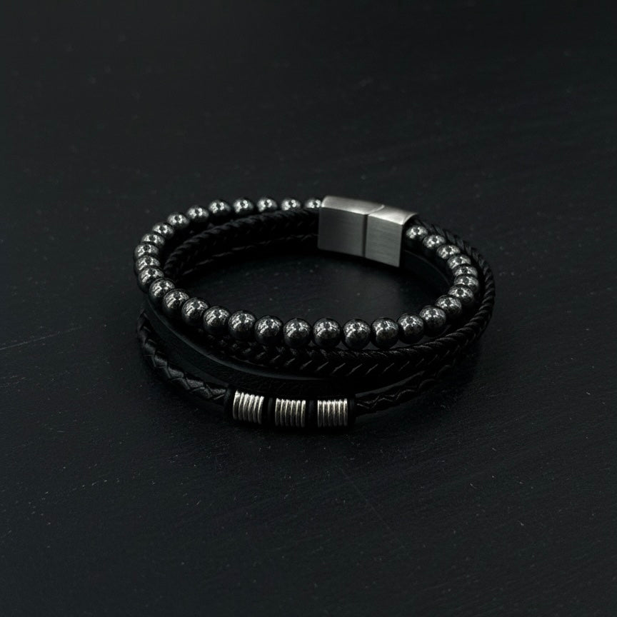 Pulsera cuádruple Black