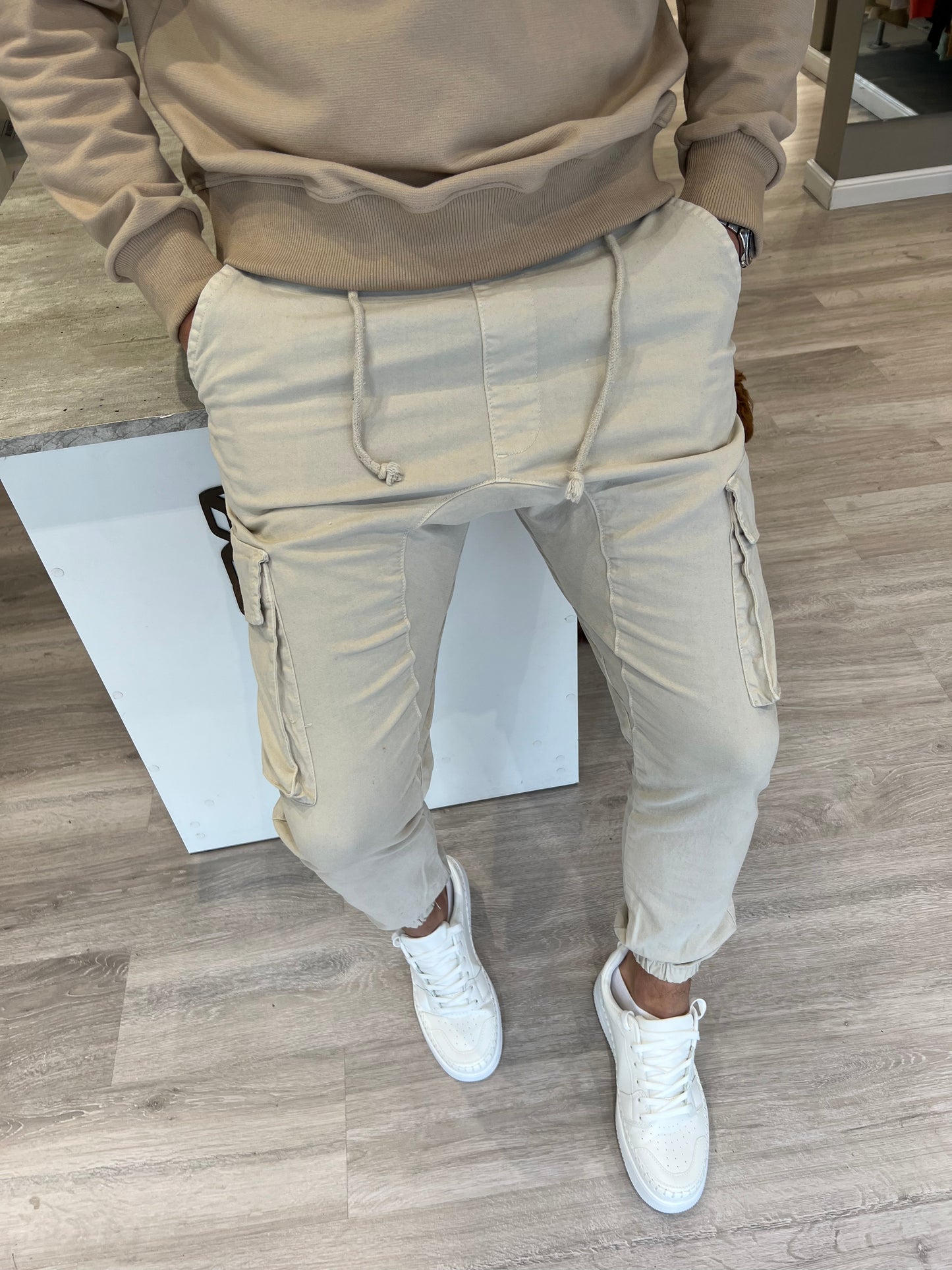 Jogger Cargo Beige