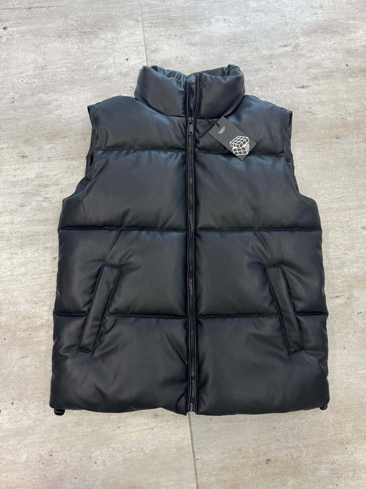 Chaleco Puffer Negro