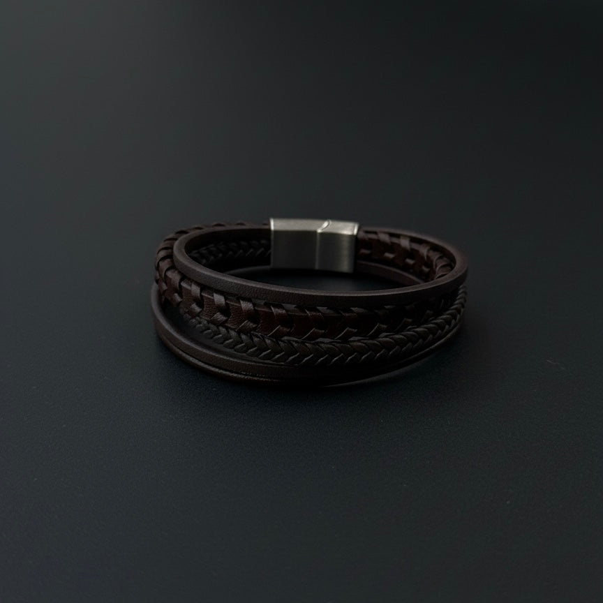 Pulsera cuádruple Brown