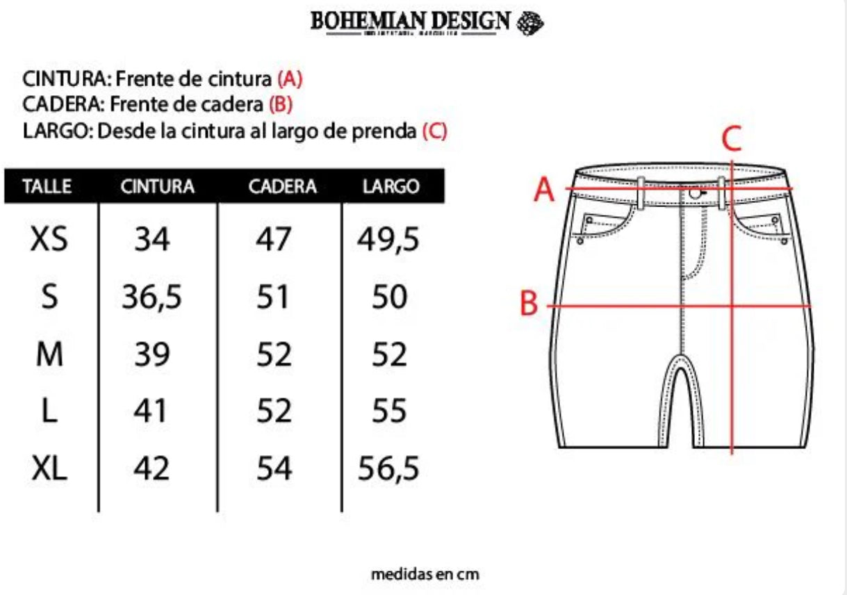 Bermuda BAGGY Cargo Jean