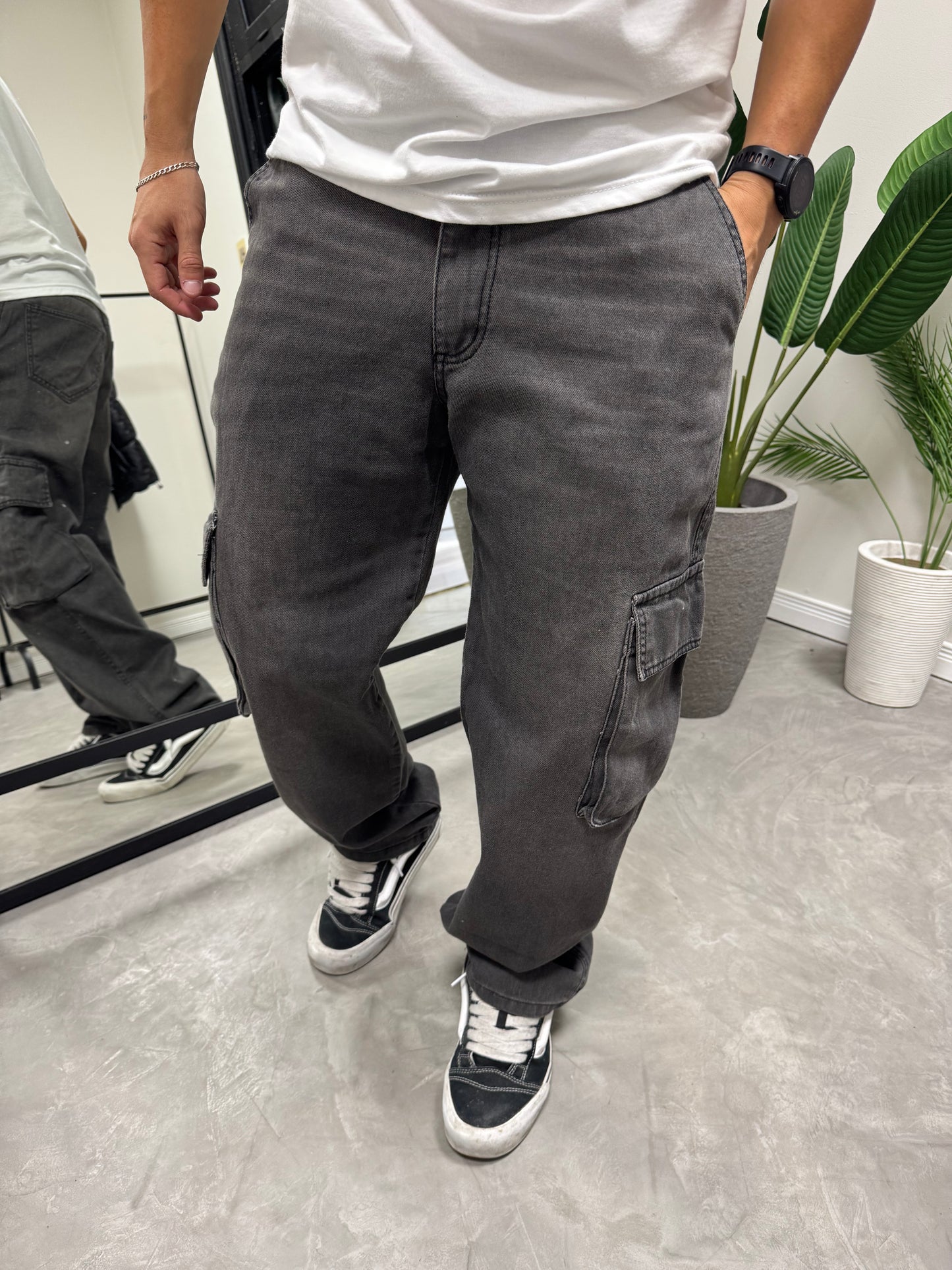 Súper Baggy Cargo Grey