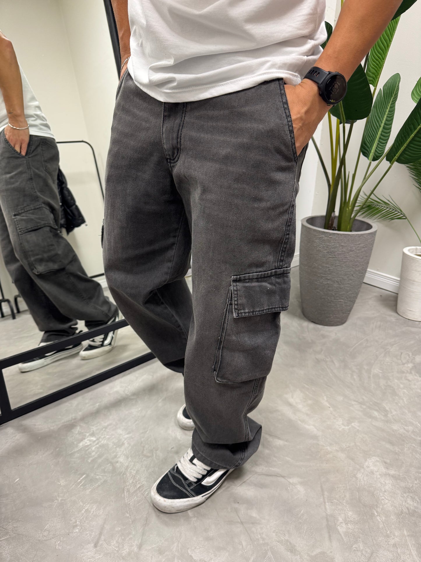 Súper Baggy Cargo Grey