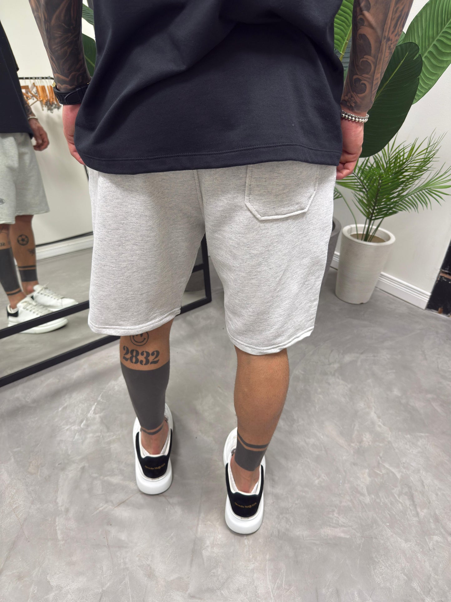 Bermuda Deportiva Basic Grey