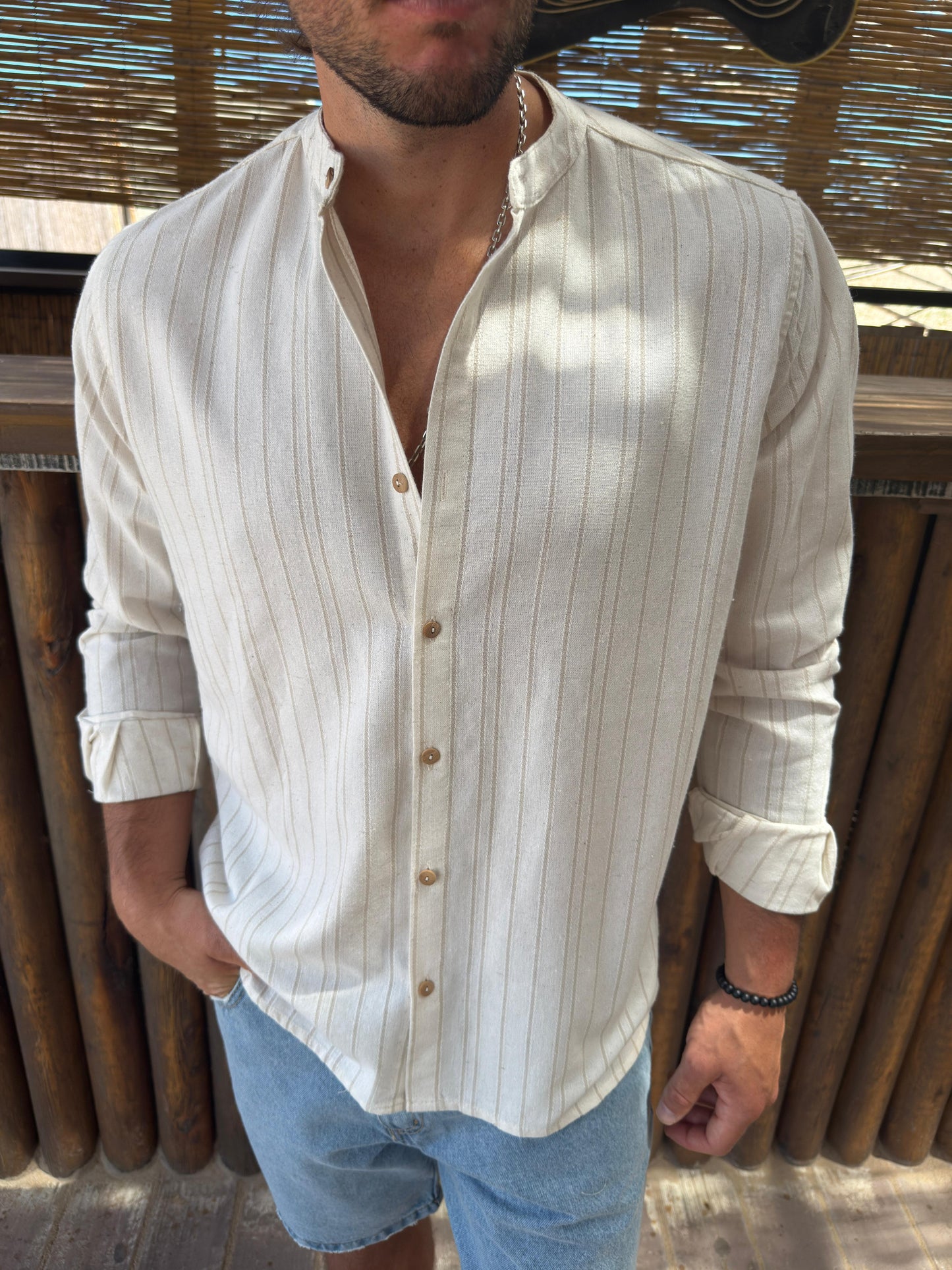 Camisa Lino Raya Arena