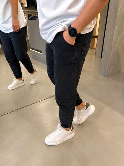 Slouchy Black Gastado