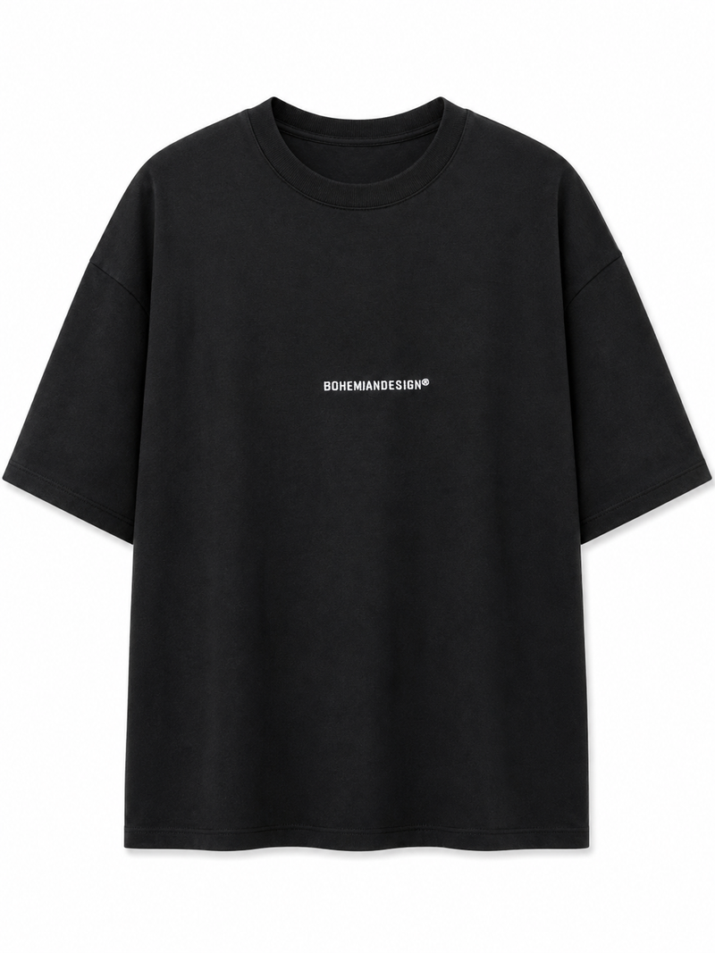 Remera Algodón Pesado Black