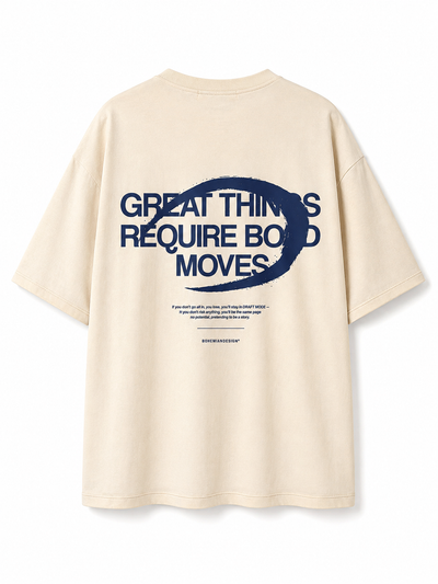 Remera Great Beige