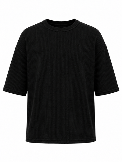 Remera Over Mykonos Negro