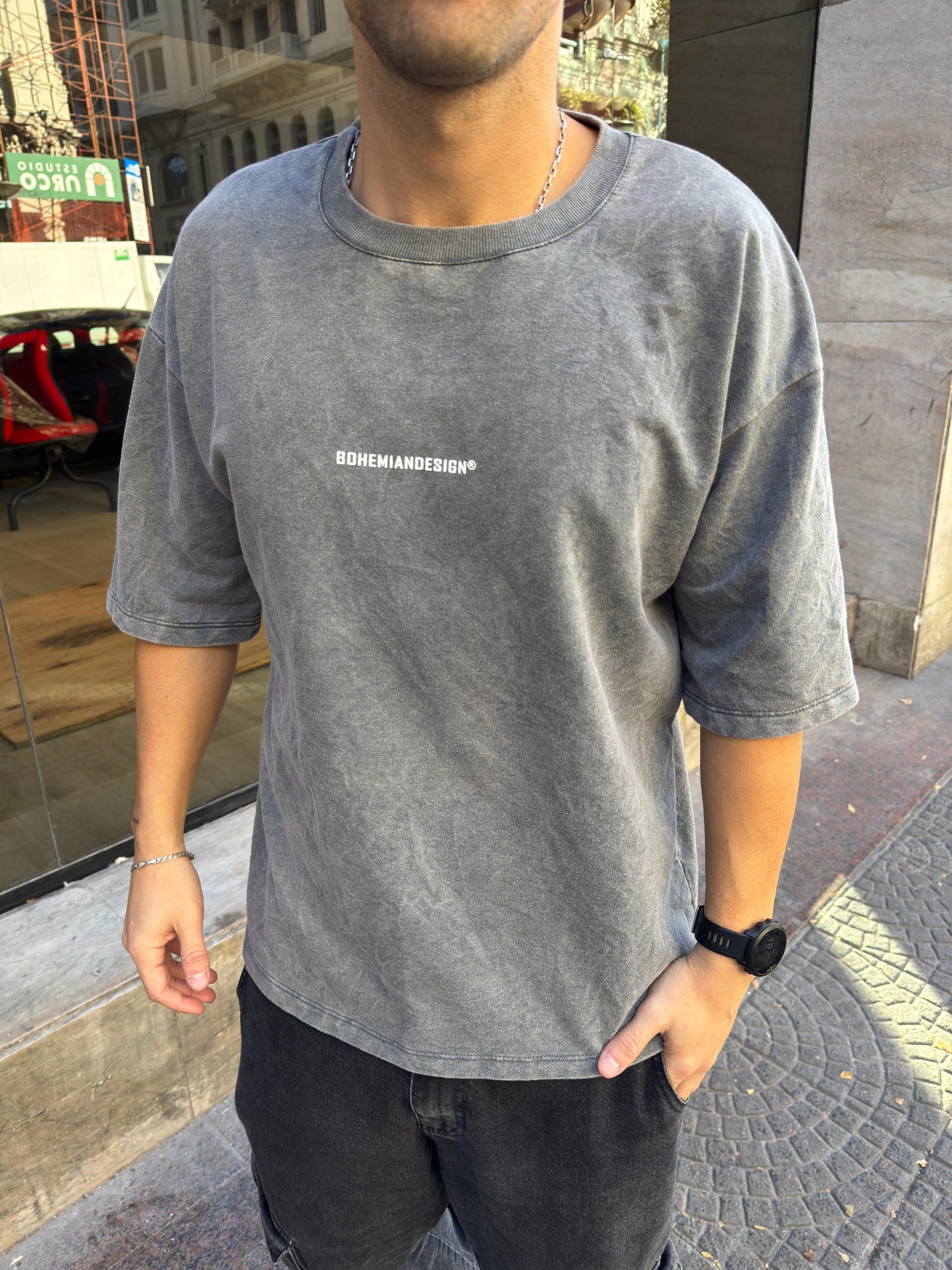 Remera Algodón Pesado Lavada