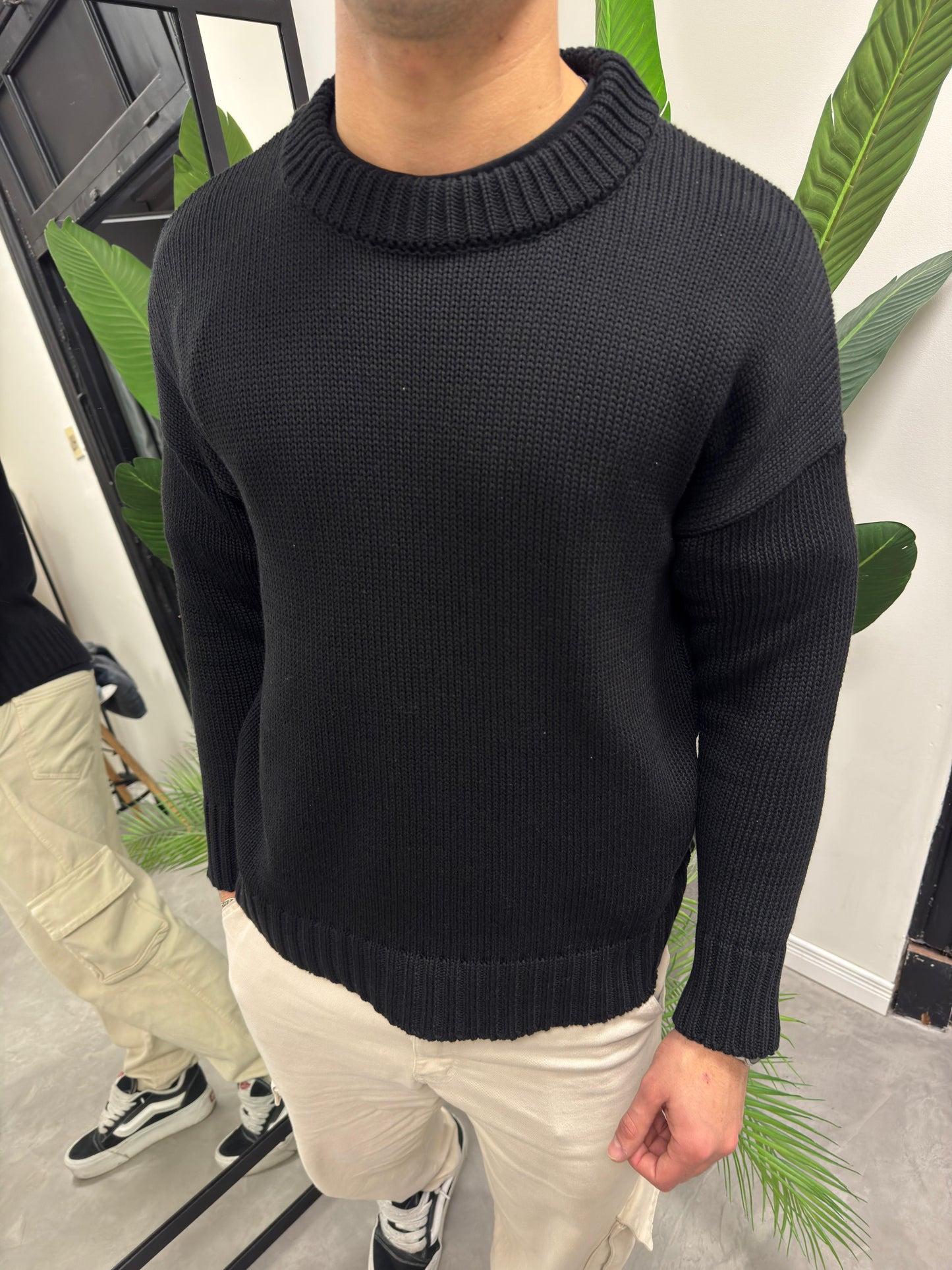 Sweater Hilo Negro