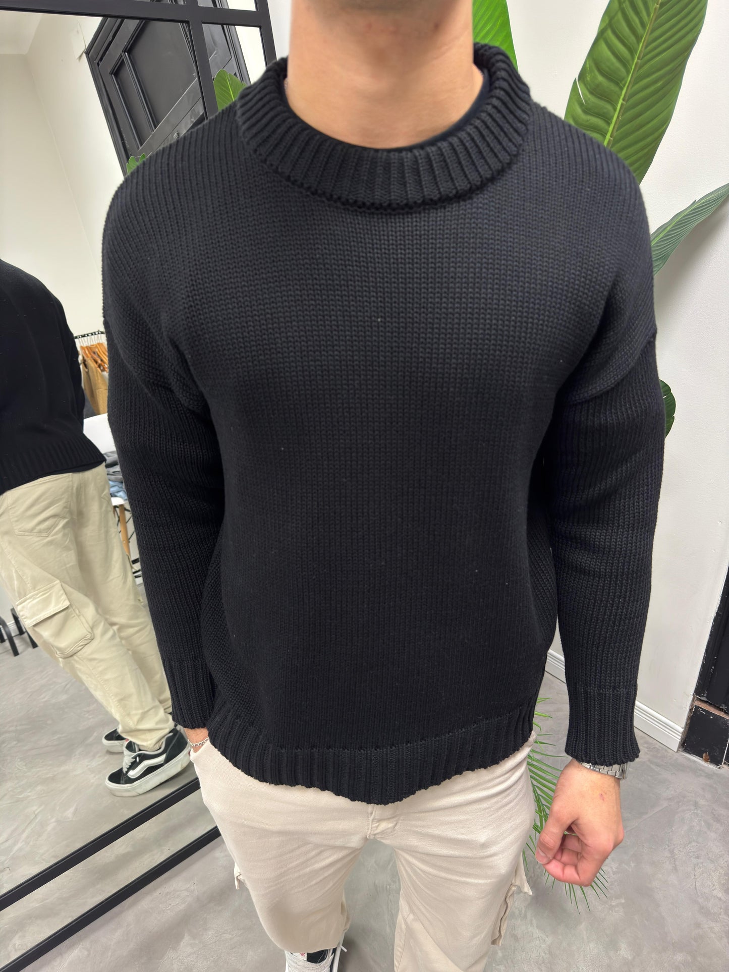 Sweater Hilo Negro