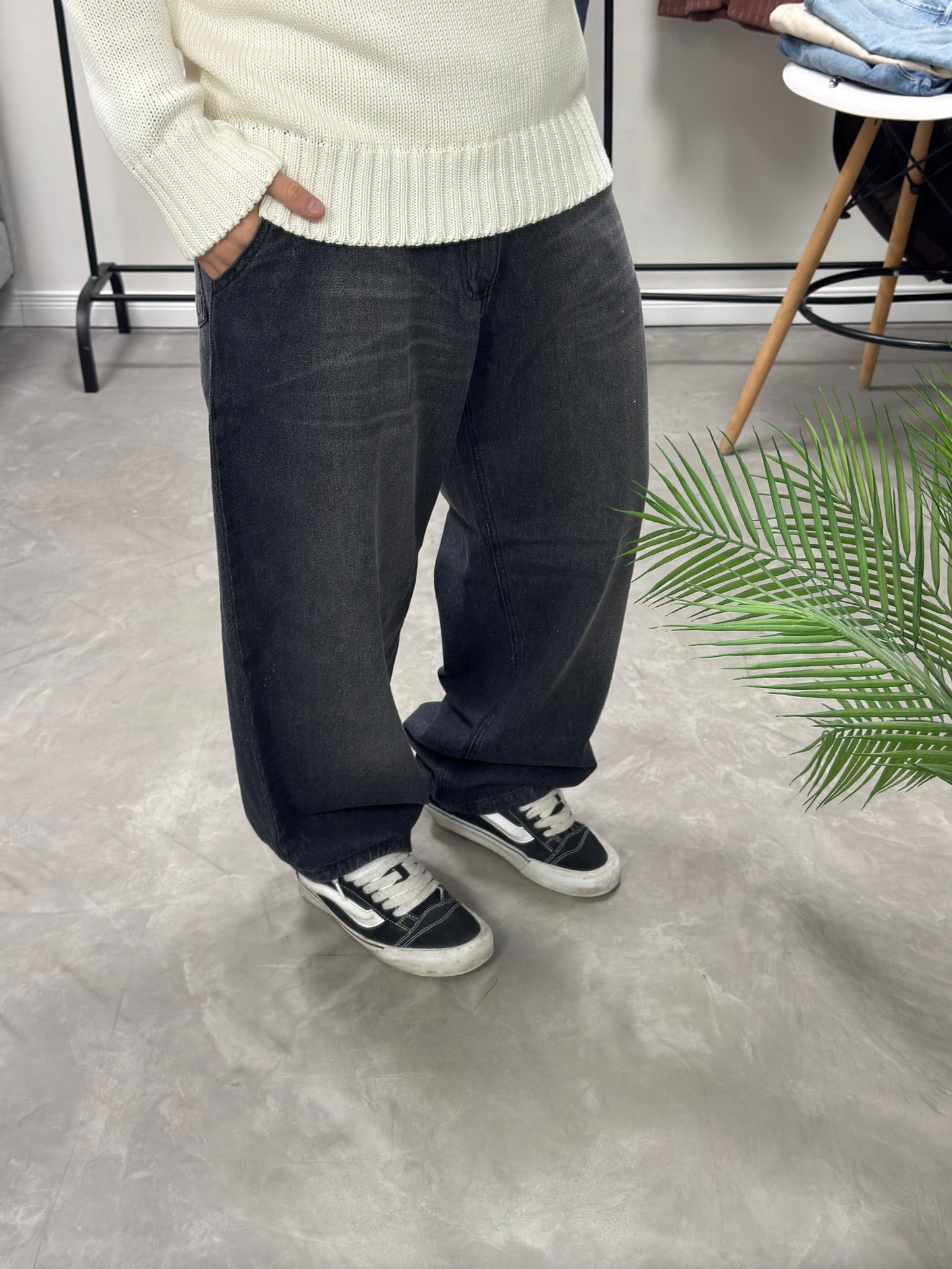 Super Baggy Black Gastado