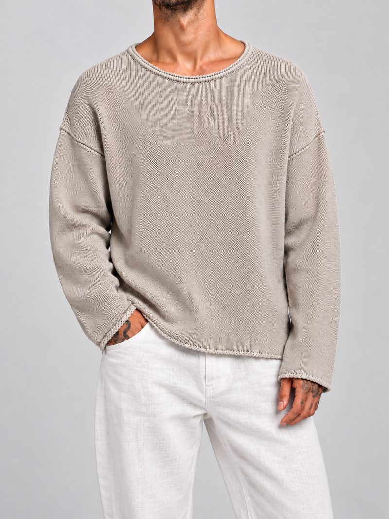 Buzo Tejido Beige