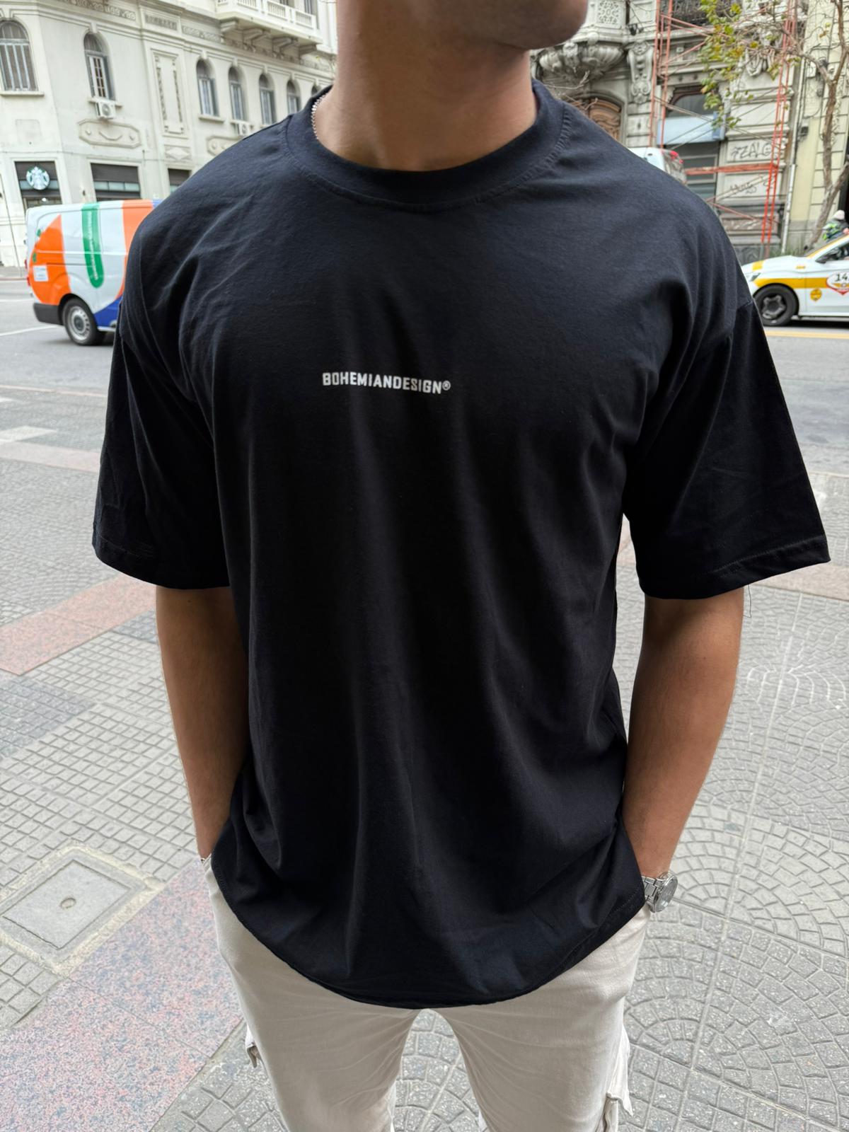 Remera Palm Black
