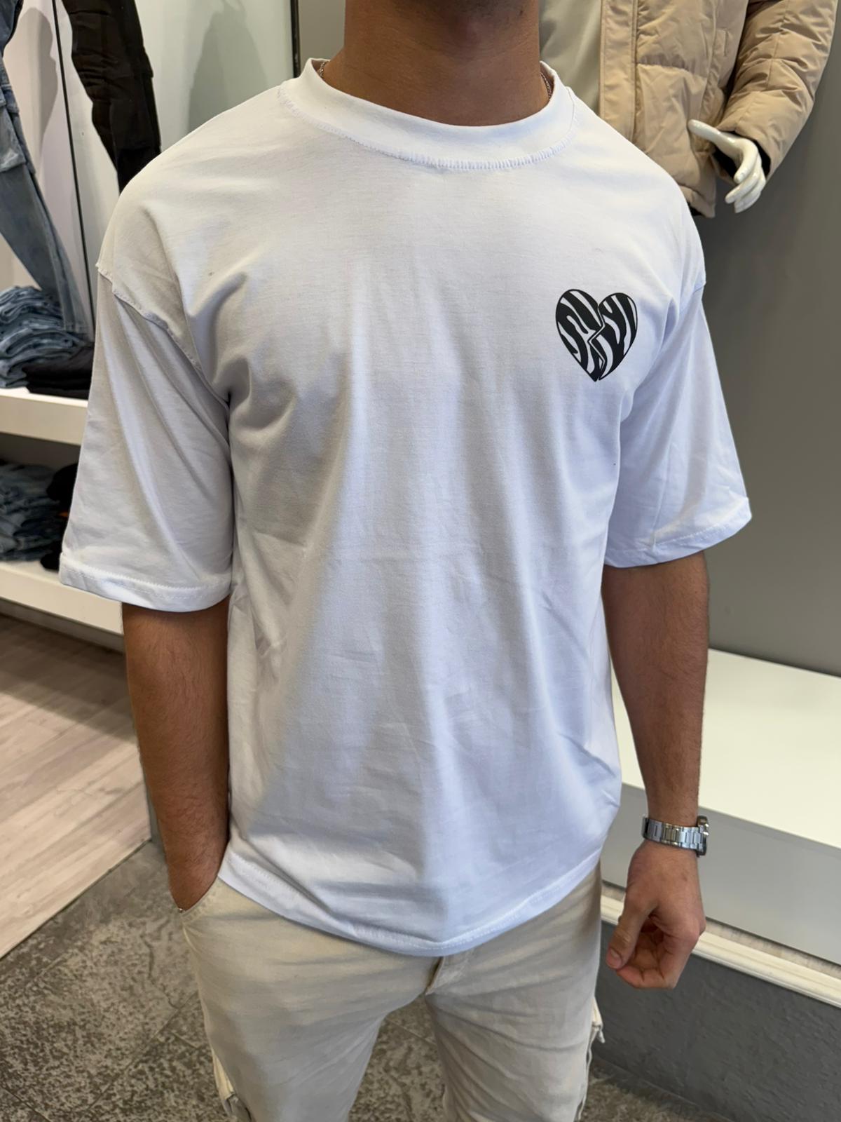 Remera White Good Love