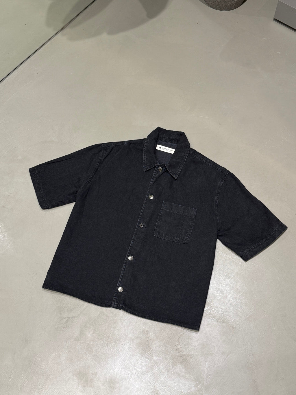 Camisa Boxy Black