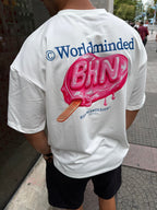 Remera Over Candy Blanca