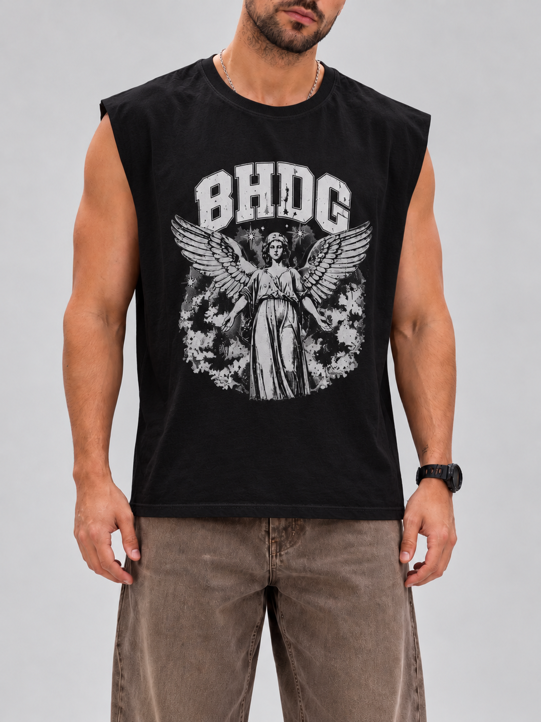 Musculosa Algodón DIVINE Black