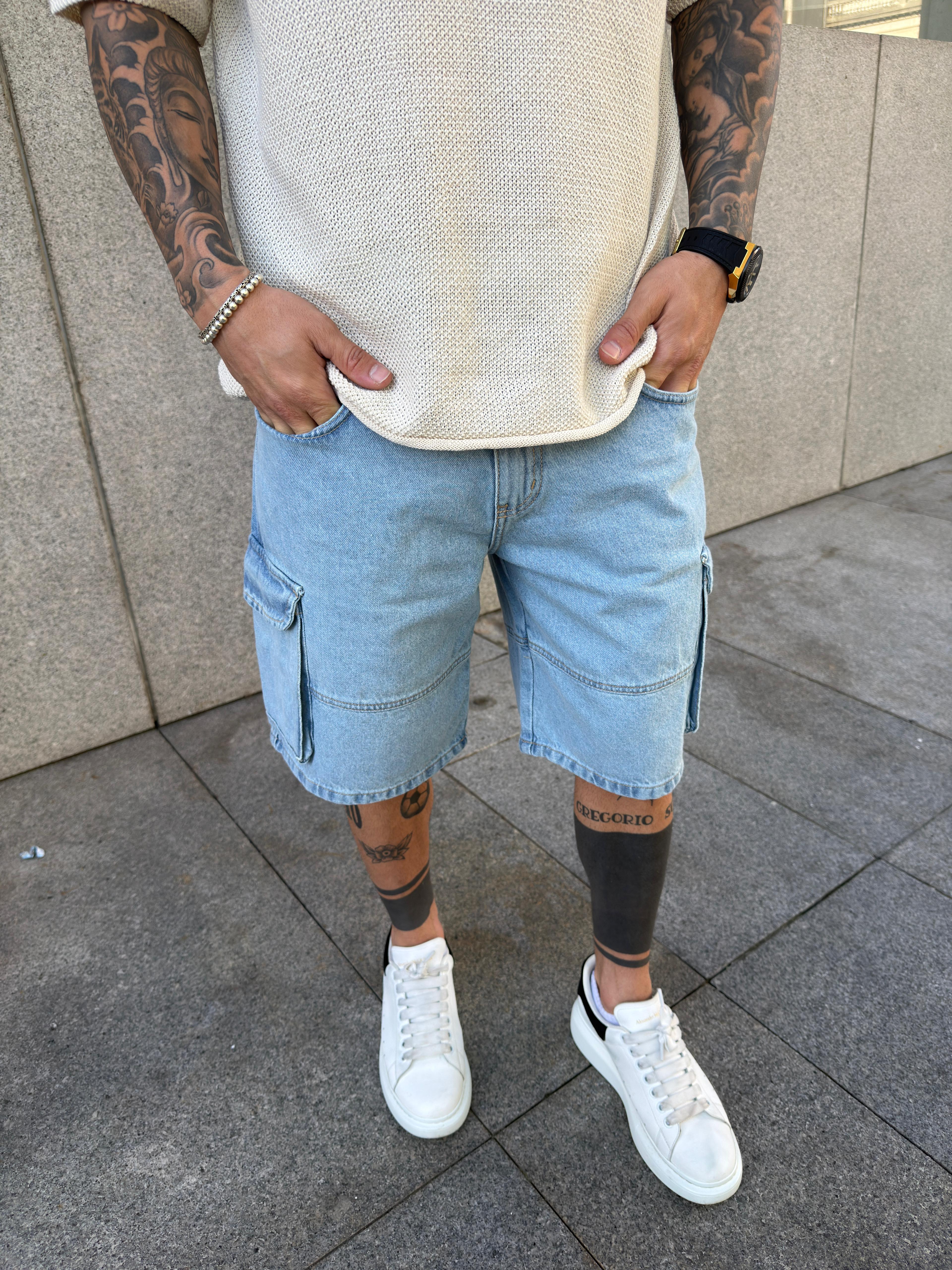 Bermuda BAGGY Cargo Jean