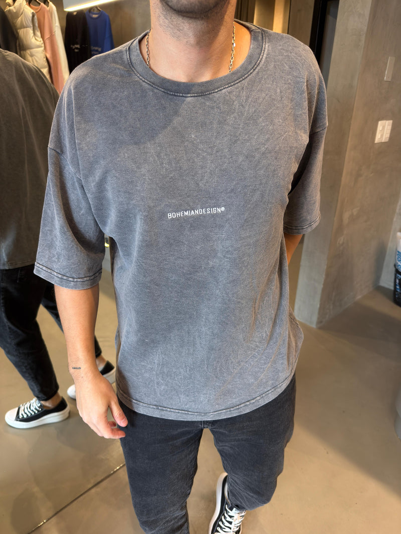 Remera Algodón Pesado Lavada