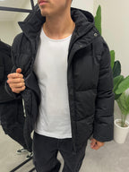 Campera Puffer Negra
