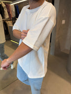 Remera Over Mykonos White