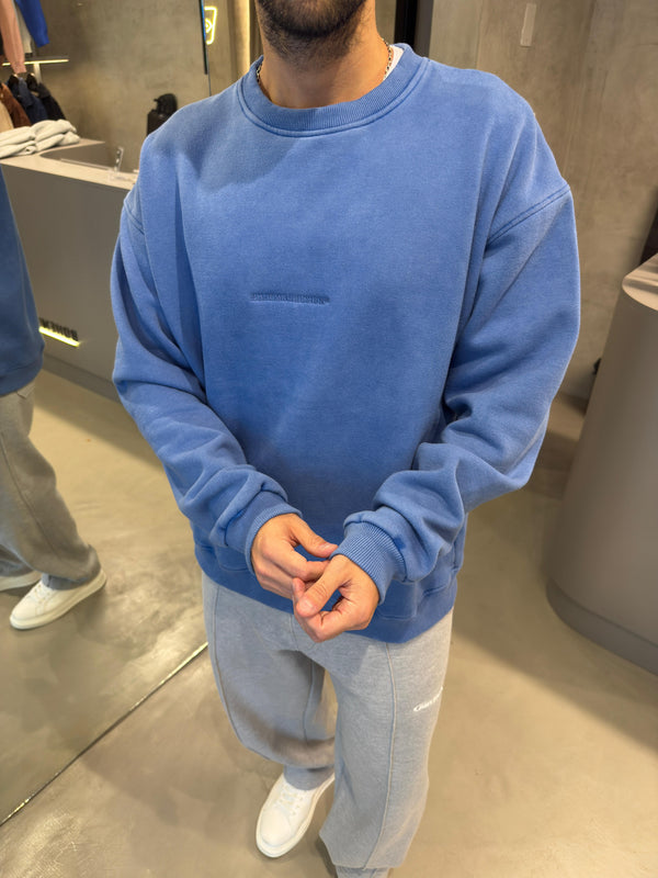 Buzo Lavado Azul