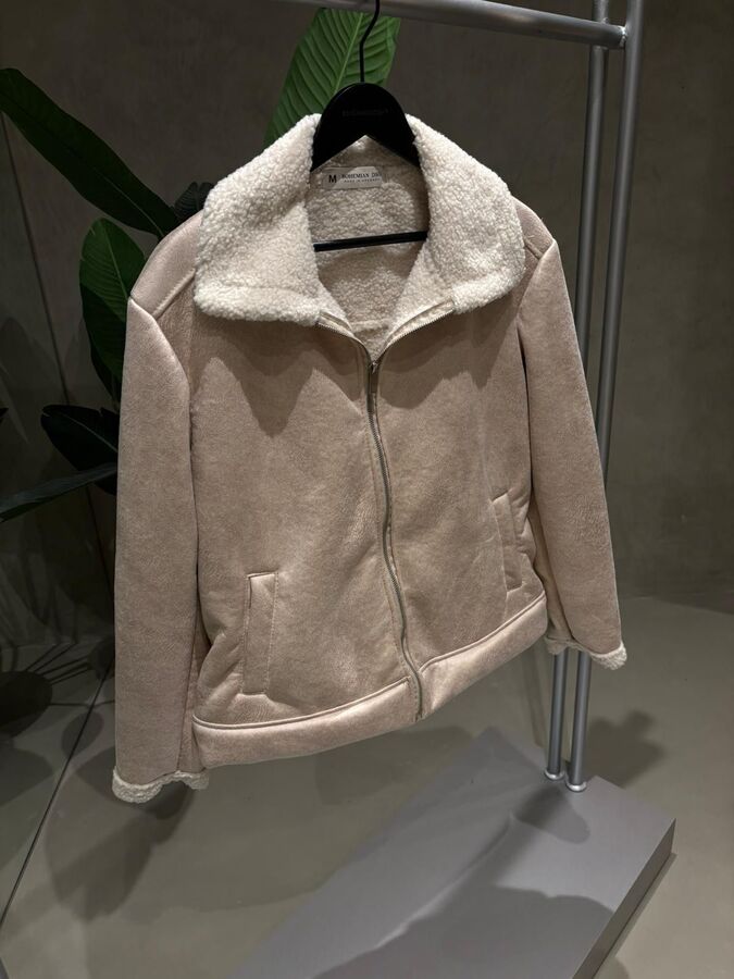 Campera Gamulán Beige
