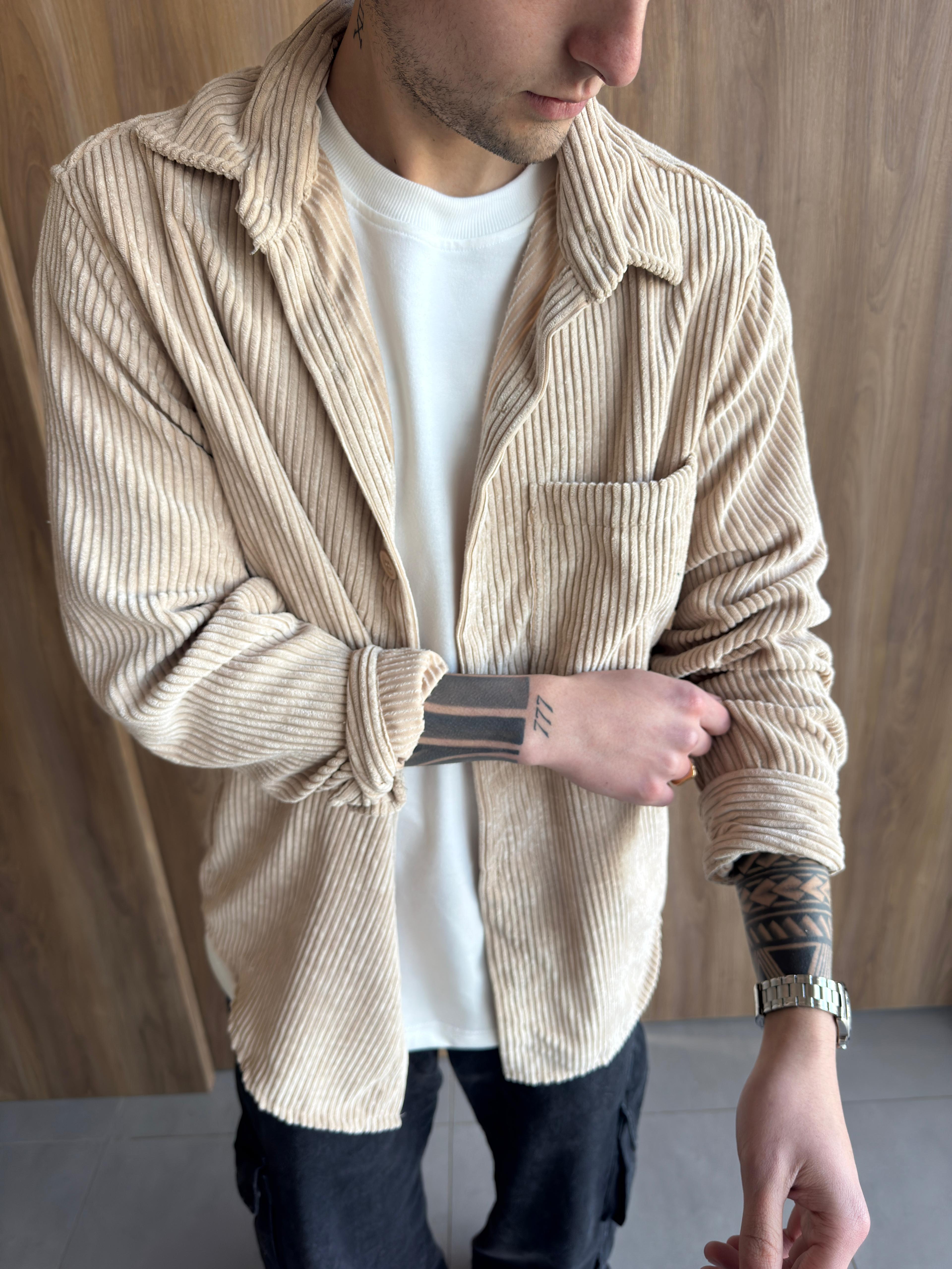Sobrecamisa Pana Beige