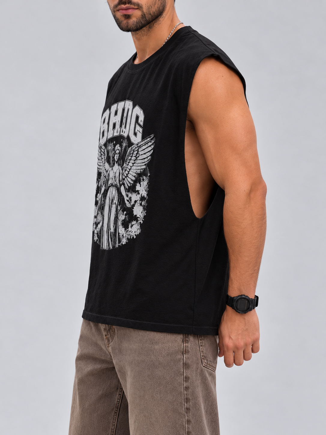 Musculosa Algodón DIVINE Black