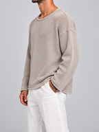 Buzo Tejido Beige