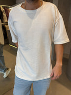 Remera Over Mykonos White