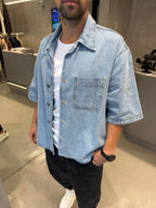 Camisa Boxy Jean Clarito