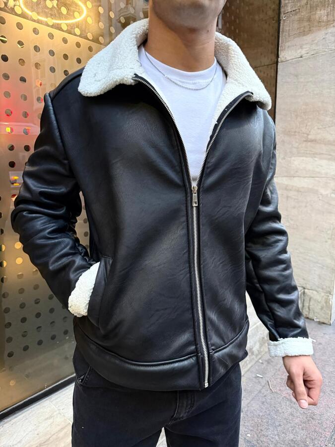 Campera Gamulán Negro