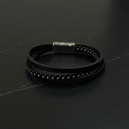 Pulsera triple Black