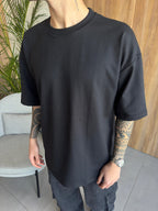 Remera Algodón Pesado Black