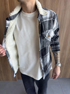 Chaqueta Paño Corderito White