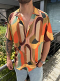 Camisa M/corta Multicolor