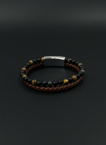 Pulsera doble Brown