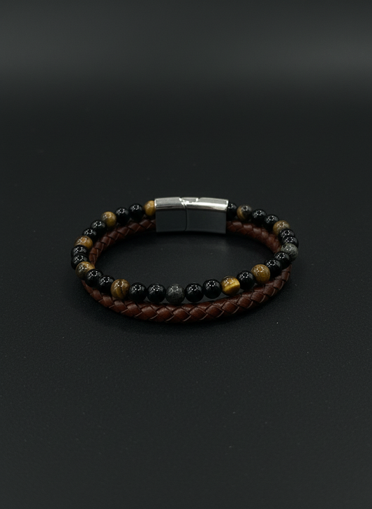 Pulsera doble Brown