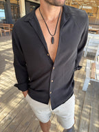 Camisa Cuello Black