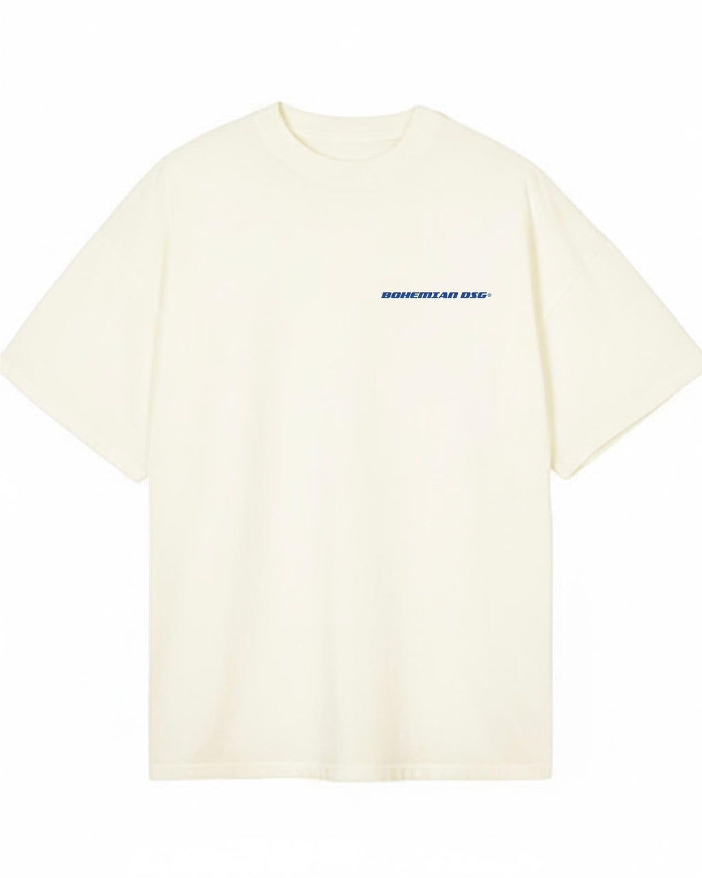 Remera Over BHN Off Blue
