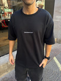 Remera Algodón Pesado Black