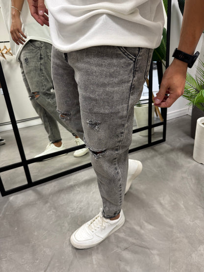 Slouchy Grey Roto