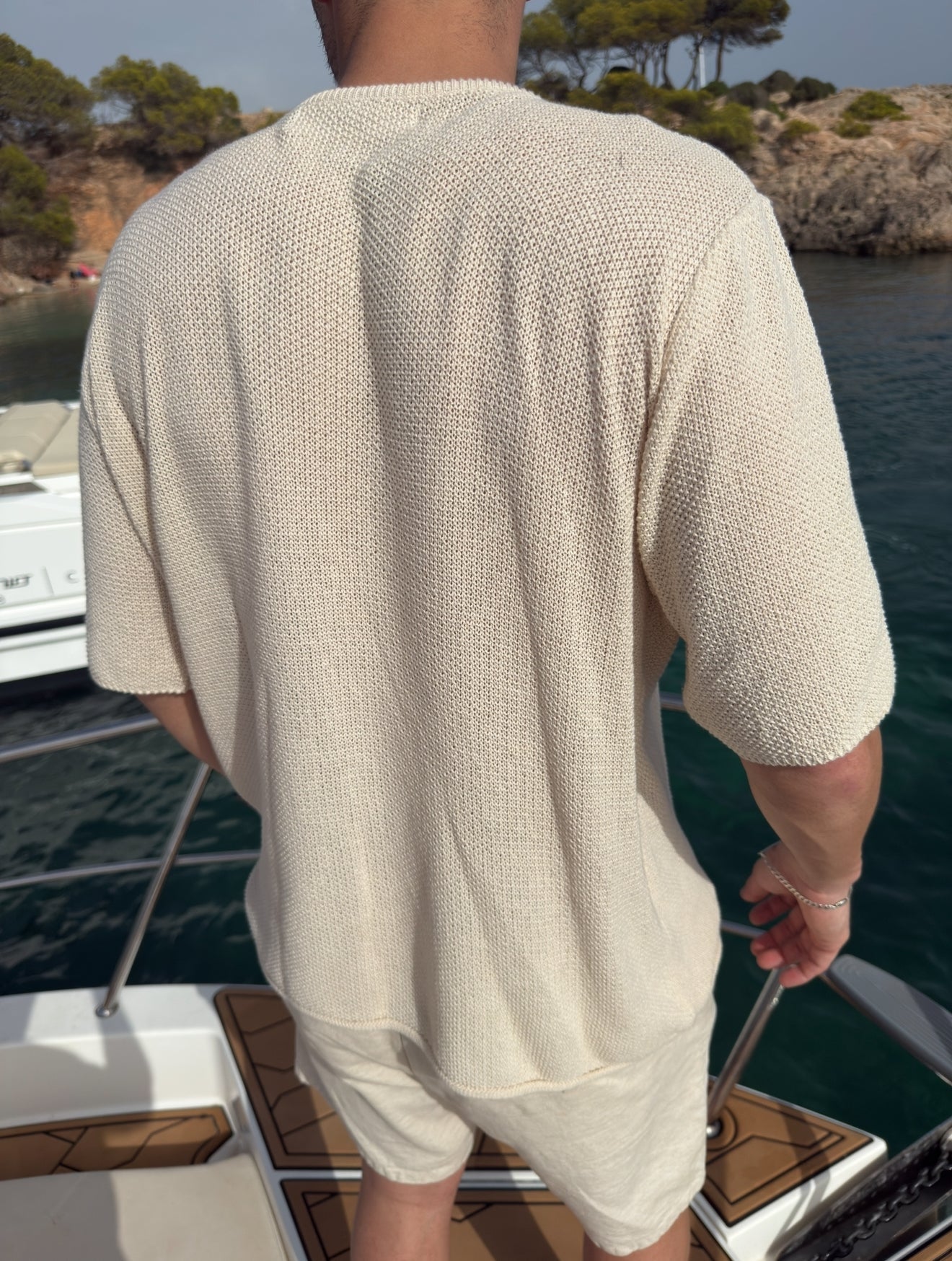 Buzo Tejido Beige